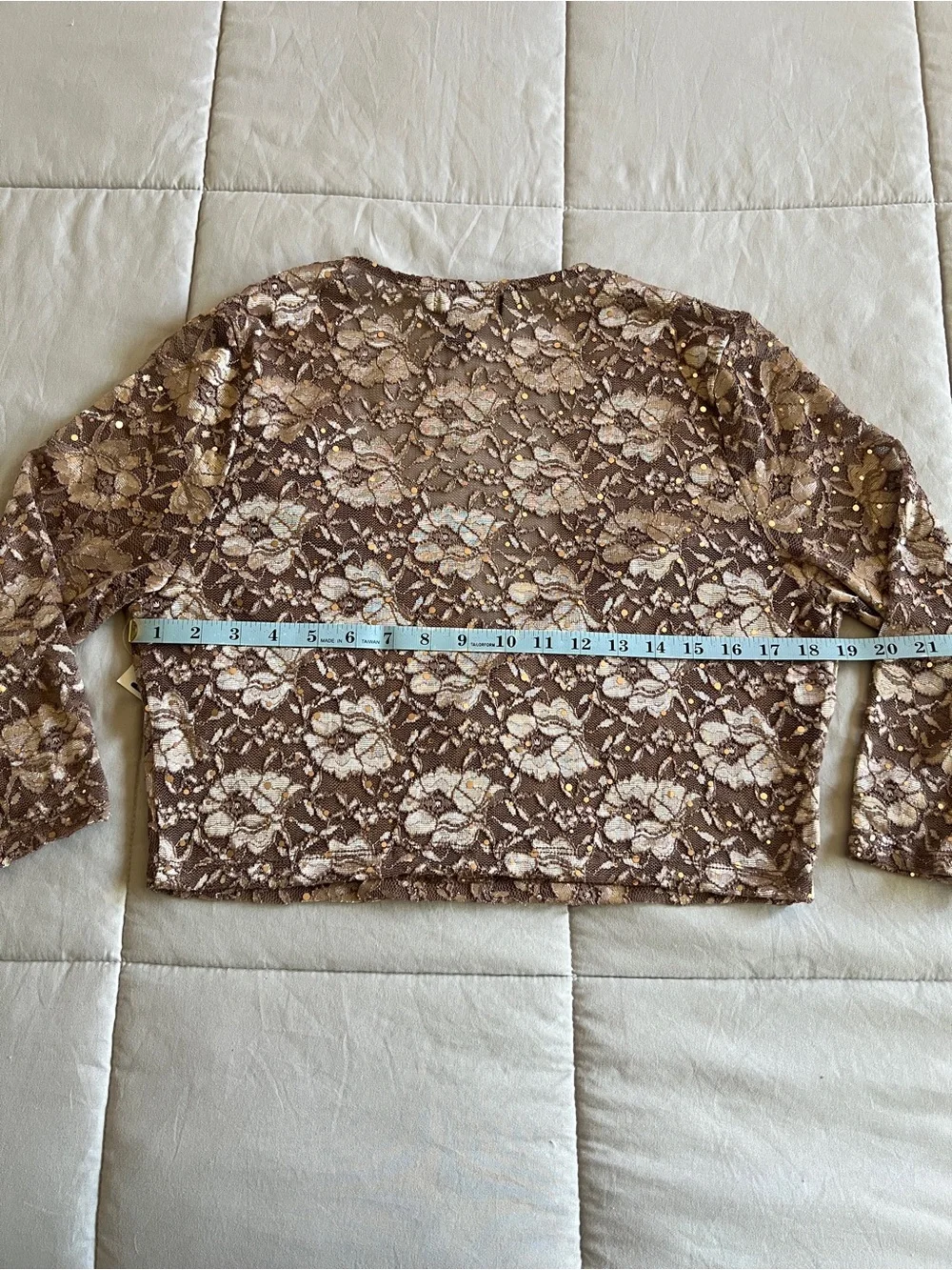 Candalite Petite Lace Knot Cardigan